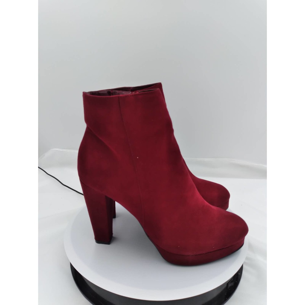 SWIRL-01S 4.5" Platform Bootie by Bamboo size 10